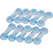 Resim Explosion1 10 Adet Kapı Çekmecesi Kabine Güvenlik Kilitleri Çocuk Için Bebek Bebek (Yurt Dışından) 