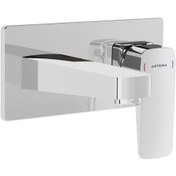 Resim Artema Root Square Ankastre Lavabo Bataryası A42738 