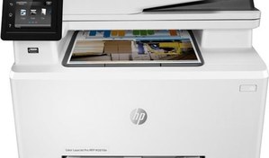 Resim Hp T6B81A Renkli Laserjet Pro M281Fdn Yazıcı Tarayıcı Fotokopi Fax Dubleks 