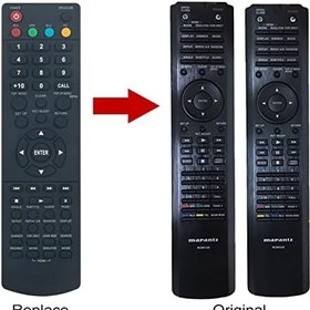 Resim RC001UD RC003UD yedek uzaktan kumanda -VINABTY-fit MARANTZ Blu-Ray BD Player uzaktan kumanda UD9004 için 