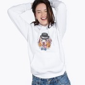 Resim Kadına Hediye DOG Kapşonlu Sweatshirt 