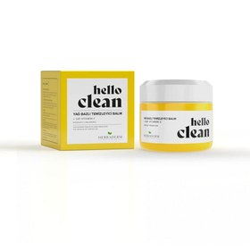 Resim Herbaderm hello clean yağ bazlı temizleyici balm aydınlatıcı canlandırıcı + saf vitamin c 