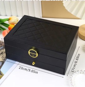 Resim Mk-23 Mücevher Takı Kutusu - Bilezik Yüzük Takı Altın Kutusu 