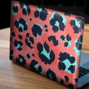 Resim Pembe Mavi Leopar Deseni Notebook Sticker, Laptop sticker,, Hp Sticker, Asus Sticker, 15.6 inç Sticker 