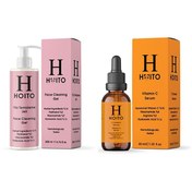 Resim Hoito yüz temizleme jeli 200ml & c vitamini serumu 30ml 2'li set 