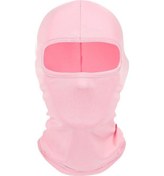 Resim Motosiklet Tam Yüz Maskesi Balaklava Pembe 1 