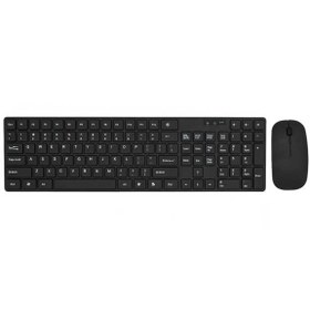 Resim Concord MW Wireless Kablosuz Multimedya Türkçe Q 2.4G Klavye Mouse Seti Siyah 