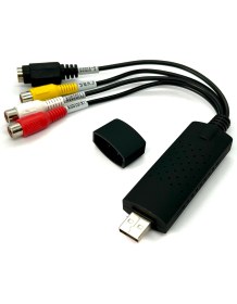 Resim Boblov USB Video Capture USB 2.0 Audio/video Converter Rca'dan Usb'ye Ses Video Dönüştürücü Vhs Mini Dv Hi8 