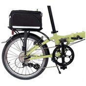 Resim Procycle PC-430 Katlanır Bisiklet Heybeli Arka Bagaj Çanta Foldin Siyah 