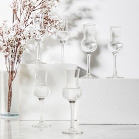 Resim Perotti Greco 6'lı Kahve Yanı Su Bardağı - 115 ml 