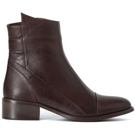 Resim Marrone Brown Bot Kadın 25k11098 Vergelio Skin Boot Marrone Brown 