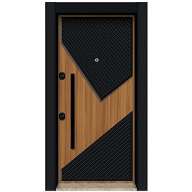 Resim Tez1462 Statik Kasa Kabartma Model Çelik Kapı 