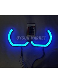 Resim Citroen C4 L Tipi Rgb Angel Halka, 4 Adet, Far İçi Halka, Citroen 