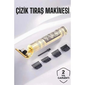 Resim Aylina Mey Ithalat® Profesyonel Sıfır Sinek Kaydı Çelik Tıraş Makinesi 