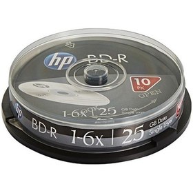 Resim Hp Blu-ray Bd-r 6x 25gb 10lu Cake Box - Bre00071-3 