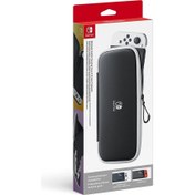 Resim Nintendo Switch OLED Çanta & Ekran Koruyucu Orijinal Lisanslı Carrying Case Screen Protector 