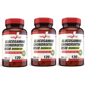 Resim Nevfix Glucosamine Chondroitin Msm 120 Tablet X 3 Kutu 360 Tablet 