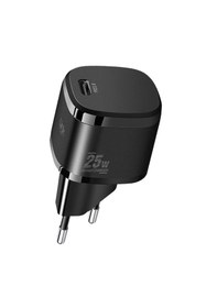 Resim Linktech G826 Supper Silicon Tech 25W Pd Usb-C Şarj Aleti Type-C Kablo Set Siyah 
