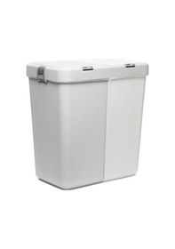 Resim Duo Laundry Çamaşır Sepeti - Gri / Beyaz - 80 Lt Çok Renkli 