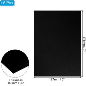 Resim 7x5x1/32 İnç Eloksallı Alüminyum Levha, 0,8 Mm Kalınlığında Gravür Boşlukları 