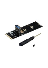 Resim Nvme Riser M2 Usb 3.0 Riser M.2 Nvme Usb 3.0 Riser M2 Ekran Kartı Bağlantı Aparatı 
