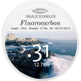 Resim Fladen Maxximus Fluorocarbon Misina 100M (449710716) 