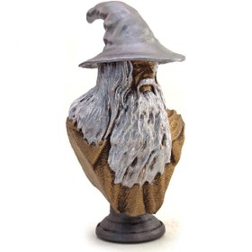 Resim Polyester Şapkalı Gandalf Küçük Boy 