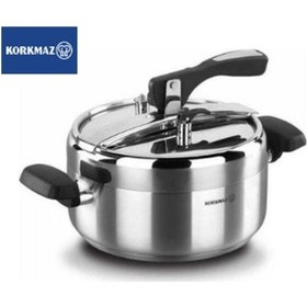 Resim Korkmaz Turbo Düdüklü Tencere 5.0 L - A155 