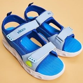 Resim Vicco Roy Işıklı Erkek Çocuk Sandalet (Saks Mavi, 3 