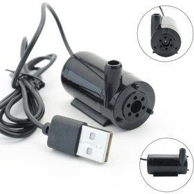 Resim 1 adet USB Mini Submersible Pompası Balık Tankları ve Çeşmeler için - Hidrofilik Dolaşan Su Teknolojisi, Siyah, 36V Güvenli, Bağlantı Kablosu Gerektirmez, Akvaryumlar ve Su Özellikleri için Kompakt Tasarım, Balık Tankı için Submersible Pompası, Akvaryum Su Dolaşımı, Modern Akvaryum Aksesuarı, Dayanıklı Yapı 