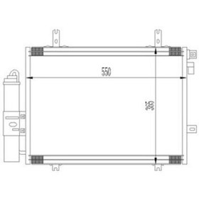 Resim Oris-Crn355016 Klima Köndenseri Kng 1.2I 16V-1.5Dci 98 Oto.-Mek. 515166465 