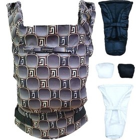 Resim Mamadusbaby Etnik 5 Yenidoğan Set Ergonomik Kanguru 