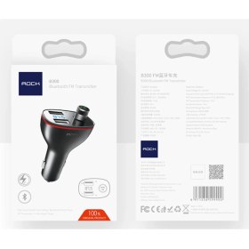 Resim ROCK B300 RAU0621 Bluetooth Fm Transmitter 3400 Mah Araç Şarj Aleti 