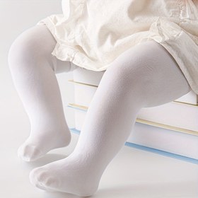 Resim 1pair Velvet Pantyhose Dance Socks Pantyhose For Baby Girls Kids 