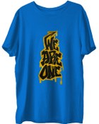 Resim TOP GLORY Weareone2 Baskılı Penye Boks Sporcu T-shirt 