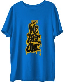 Resim TOP GLORY Weareone2 Baskılı Penye Boks Sporcu T-shirt 