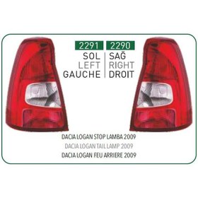 Resim PLEKSAN 2291 STOP LAMBASI SOL LOGAN 09- DUYSUZ 