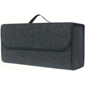 Resim Chuangyinshop Siyah Kaliteli Katlanır Bagaj Organizatörü Çok Bölmeli Dayanıklı Kumaş Saklama Kutusu 