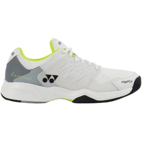 Resim YONEX Lumio 3 Erkek All-Court Tenis Beyaz Lime Ayakkabı 