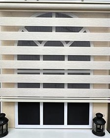 Resim StorBurada Zebra Stor Perde Krem STB 400V12-D Ekru 190 x 260 