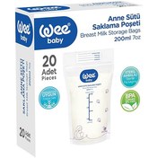 Resim Wee Baby Süt Saklama 20'li Poşet 