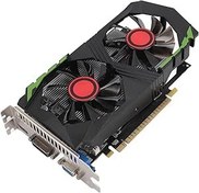 Resim GTX750TI 4GB Grafik Kartı, GDDR5 128 Bit GPU, 2 Soğutma Fanı PCIE 2.0 16x Masaüstü Bilgisayar Oyun HDMI, DVI, VGA bağlantı noktaları 