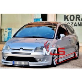 Resim Citroen C4 Vtr Gtx Marşpiyel Sağ Sol Tk Fiberglass Boyasız 