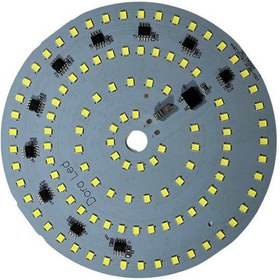 Resim 220volt 100watt Smd 2835 Ledli Led Modül Beyaz 10mm Delik Çaplı 220v 100w Avize Ledi 125mm 