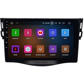 Resim Toyota Rav4 2007-2011 Uyumlu Multi Medya Navi Gasyon Usb Kamera Carplayer 