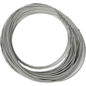 Resim Ege Arge Genel Amaçlı Galvenizli Çelik Halat 5 mm x 10 m 