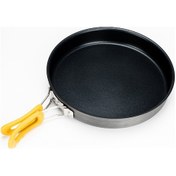 Resim Youtek Alocs Katlanabilir Saplı Yapışmaz Alüminyum Tava - Kamp Ve Seyahat İçin Pratik Siyah 