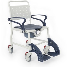 Resim Comfort Plus DM-8088A Banyo ve Tuvalet Sandalyesi (Lacivert) - Lacivert 