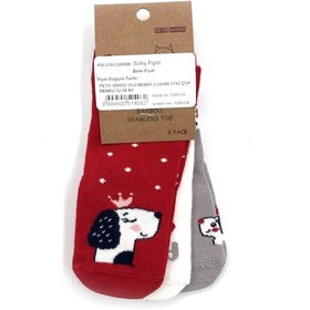 Resim Petit Minou 3'lü Bebek Çorabı 2192 Çok Renkli 