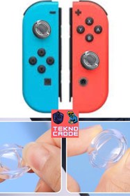 Resim beboncool Nintendo Switch/Switch Lite/Switch OLED JoyCon Uyumlu Analog Koruyucu 